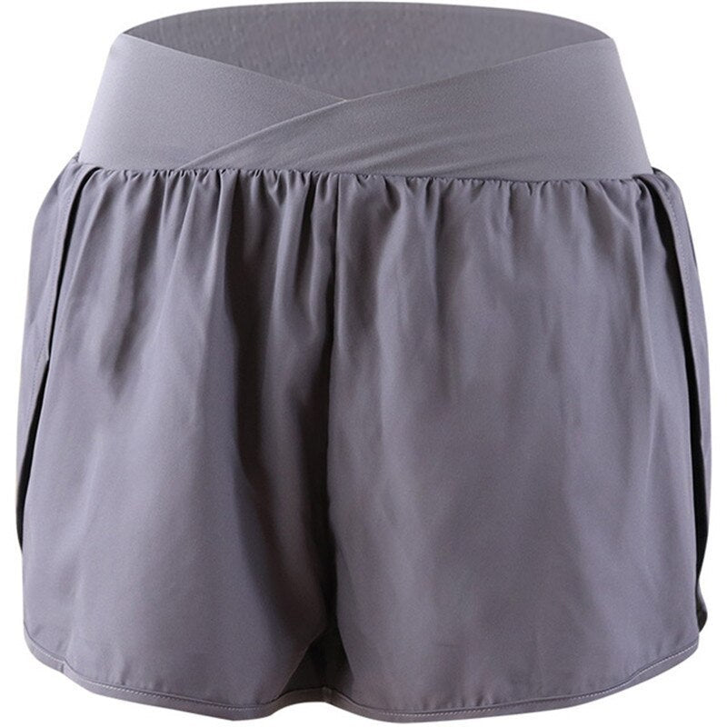 Gym summer loose shorts women - Fastbizstore