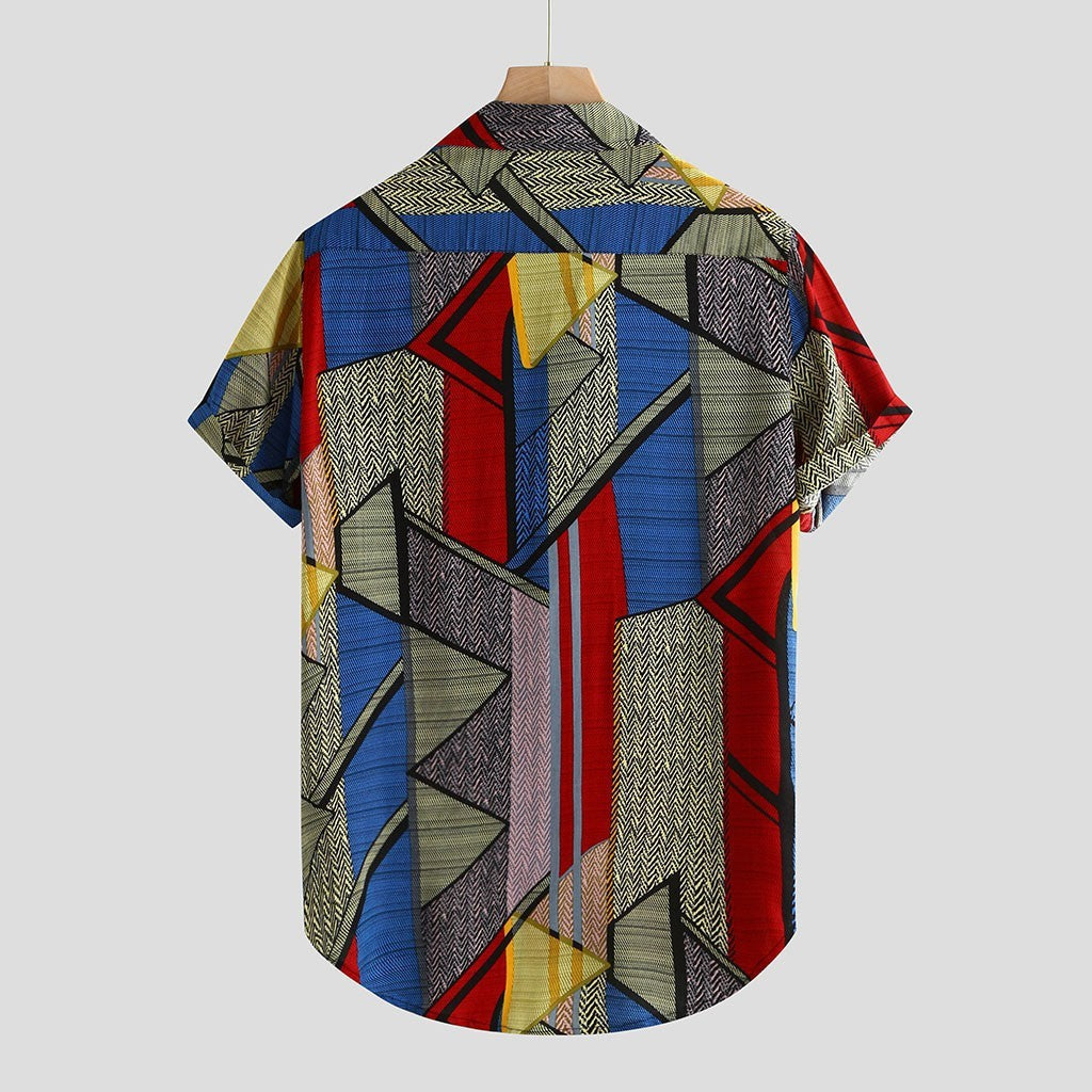 Hawaii Shirts Men Hip Hop Printing Shirts - Fastbizstore