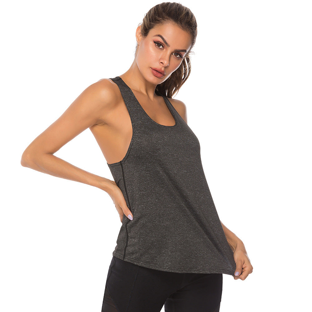 Summer Hot Women Sport Gym Back Race Vest - Fastbizstore