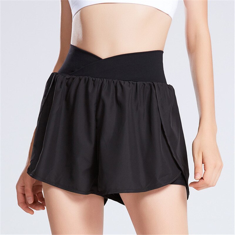 Gym summer loose shorts women - Fastbizstore