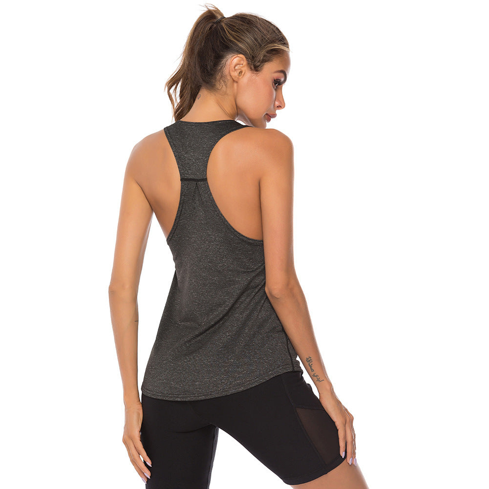 Summer Hot Women Sport Gym Back Race Vest - Fastbizstore