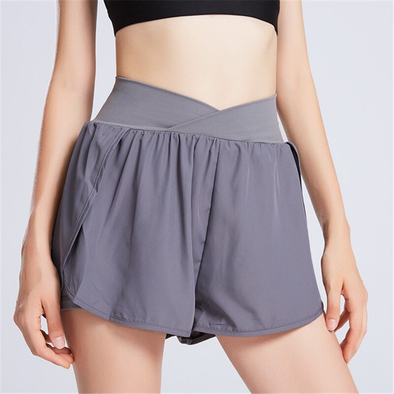 Gym summer loose shorts women - Fastbizstore