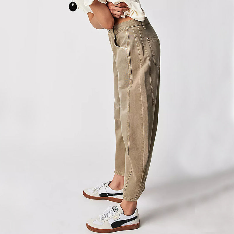 Loose Wide-leg Pants Sports Straight Trousers - Fastbizstore